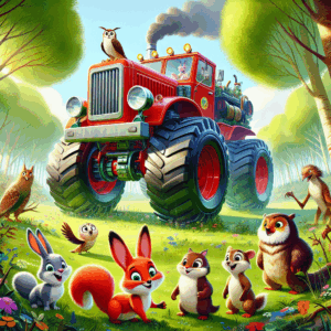 Большое приключение красного монстр-трака**

**