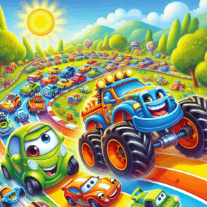 Большое приключение монстр трака Макса**

**