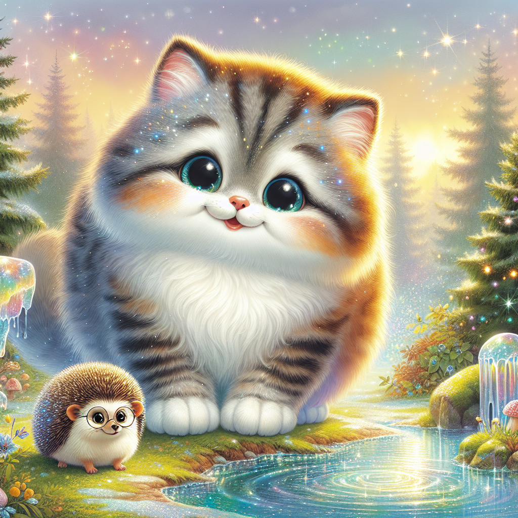 Котик-Грязнуля и Волшебный Пруд