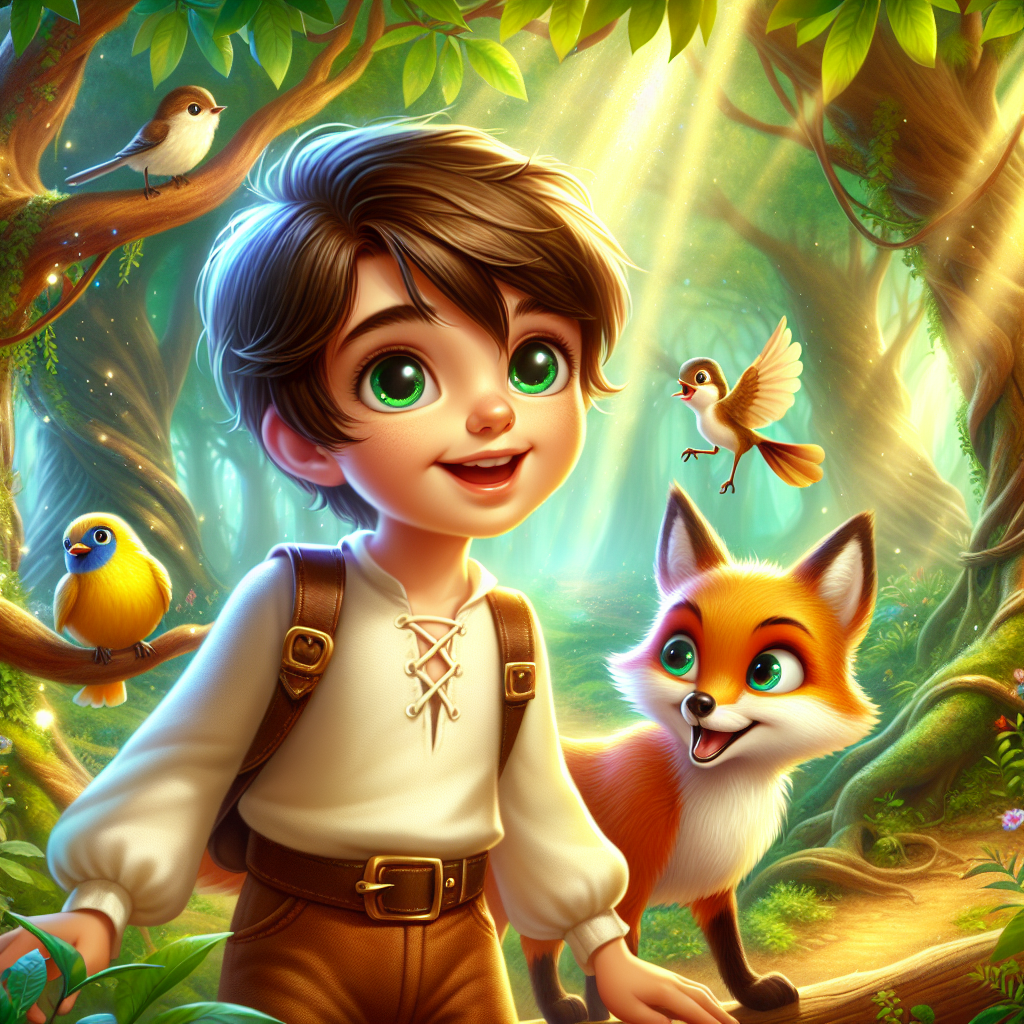 Маленький герой и тайна волшебного леса