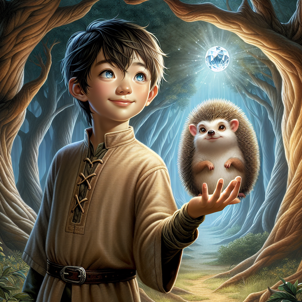 Волшебный городок и отважный мальчик