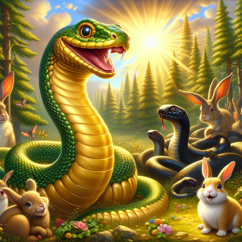 Змеинные приключения в волшебной стране