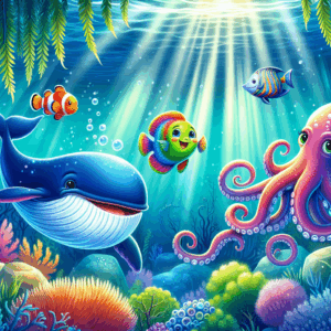 Приключения кашелота Капельки**

**